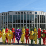 Fruit Logistica at Messe Berlin: A bustling trade fair showcasing global fruit and vegetable innovations from February 4-6.