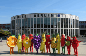 Fruit Logistica at Messe Berlin: A bustling trade fair showcasing global fruit and vegetable innovations from February 4-6.